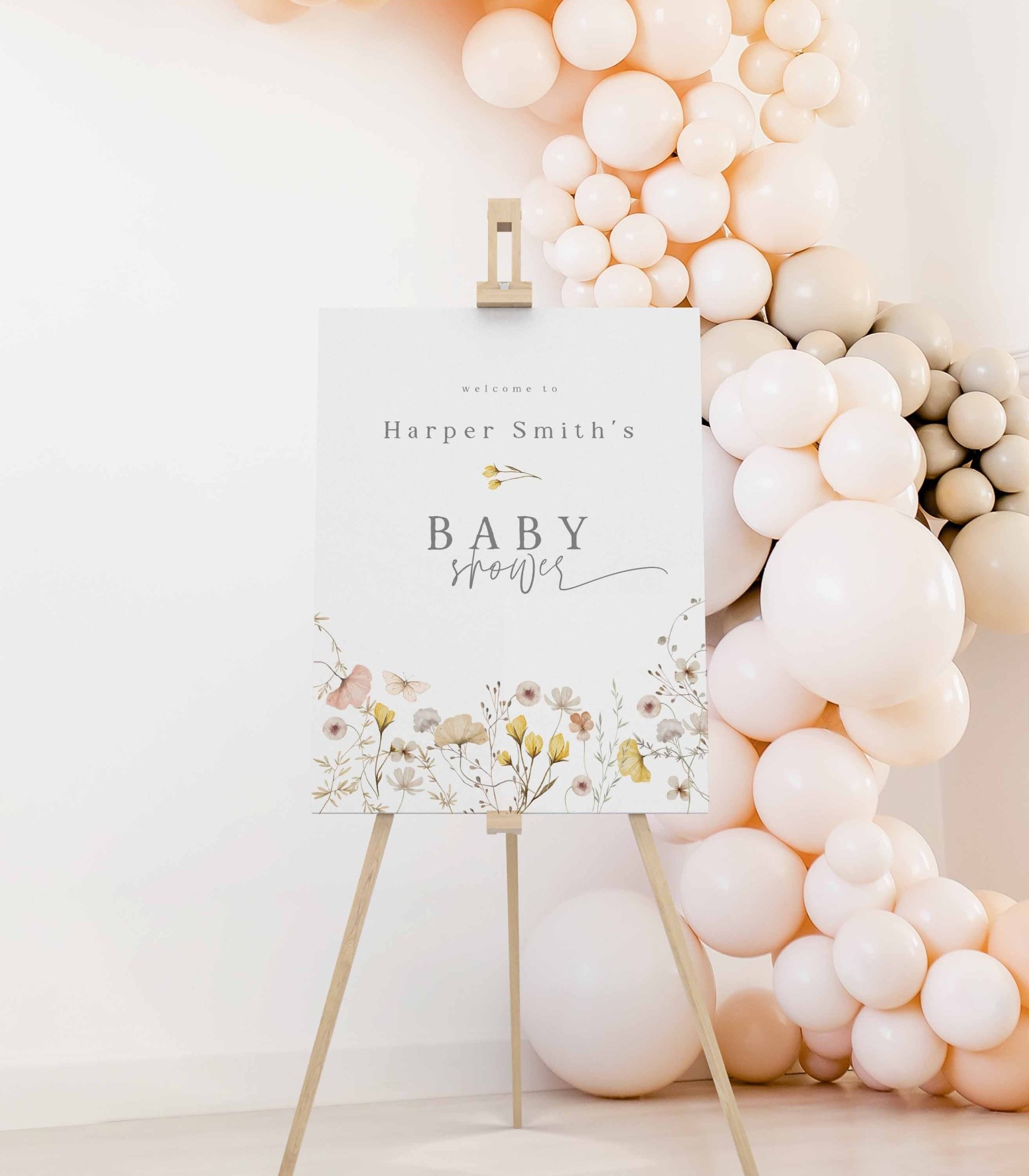 “Baby in Bloom” Wildflower Baby Shower Inspiration